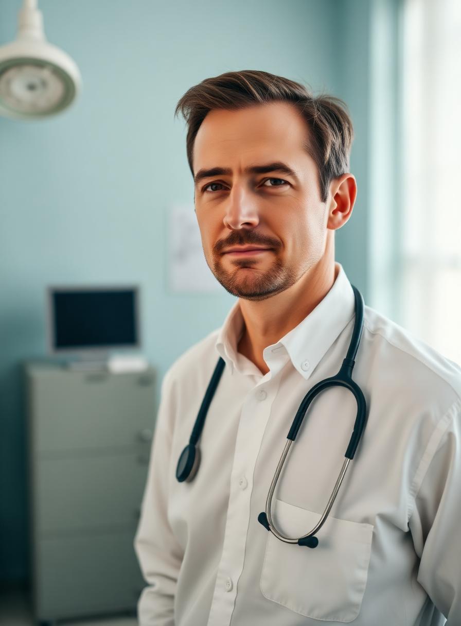 MAST clinician in a UK consulting room